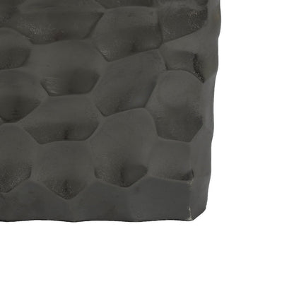 Posy Decorative Block Vase with Hammered Texture