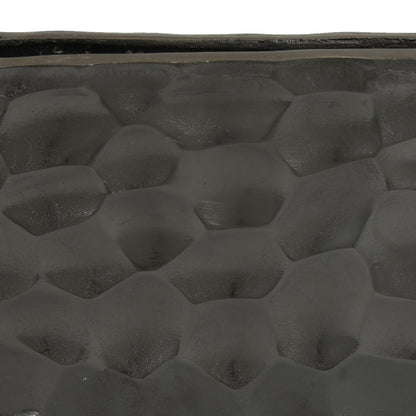 Posy Decorative Block Vase with Hammered Texture
