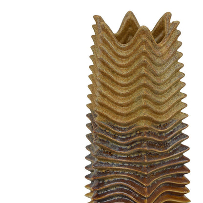 Barny Decorative Vase with Layered Waves