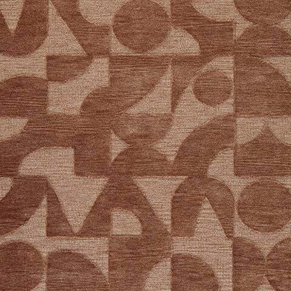 Perry Hand-Tufted Medium Area Rug with Geometric Design