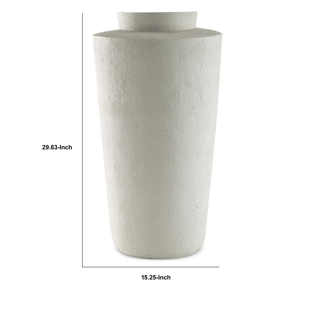 Fauna Floor Vase with Asymmetrical Top Rim