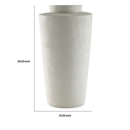 Fauna Floor Vase with Asymmetrical Top Rim