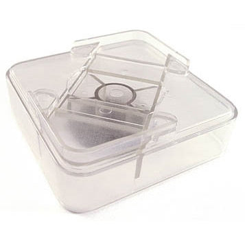 Clear Bed Risers - Set of 8 - Stack-able Interlocking Design