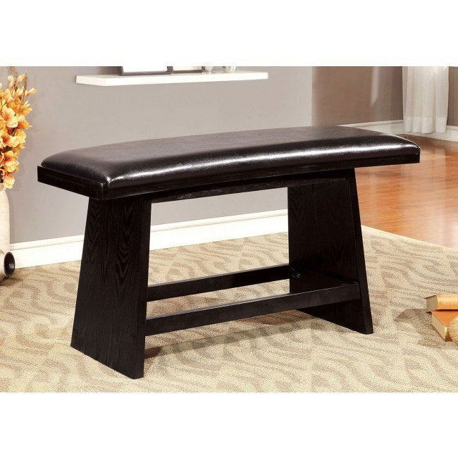 Hurley Modern Style Counter Height Bench