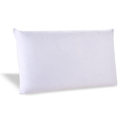 Queen size Ventilated Memory Foam Pillow with Cover - Medium Firm