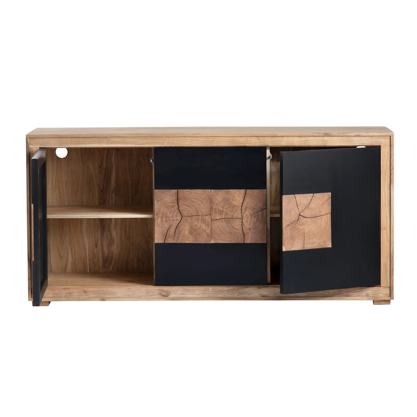 Heartwood Three-Door Console