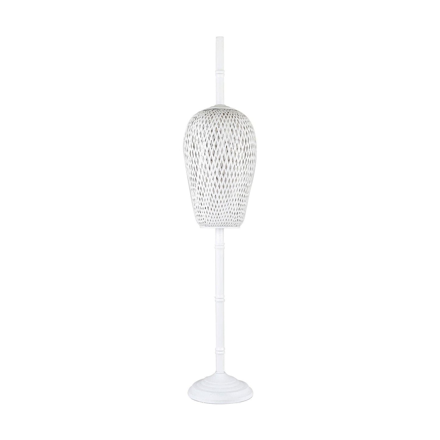 44.75"H Rattan Table Lamp