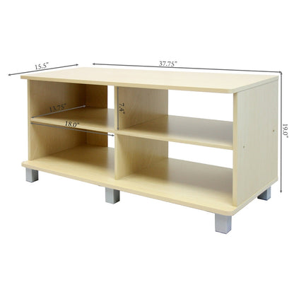 Steam Beech Entertainment Center - Holds Flat Screen TV's up to 42"