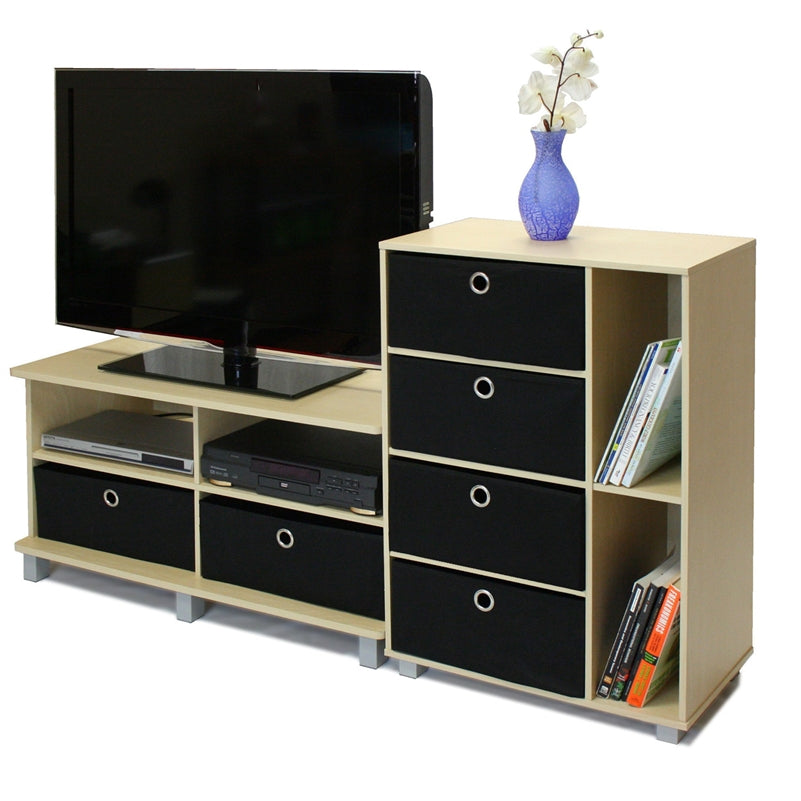 Steam Beech Entertainment Center - Holds Flat Screen TV's up to 42"