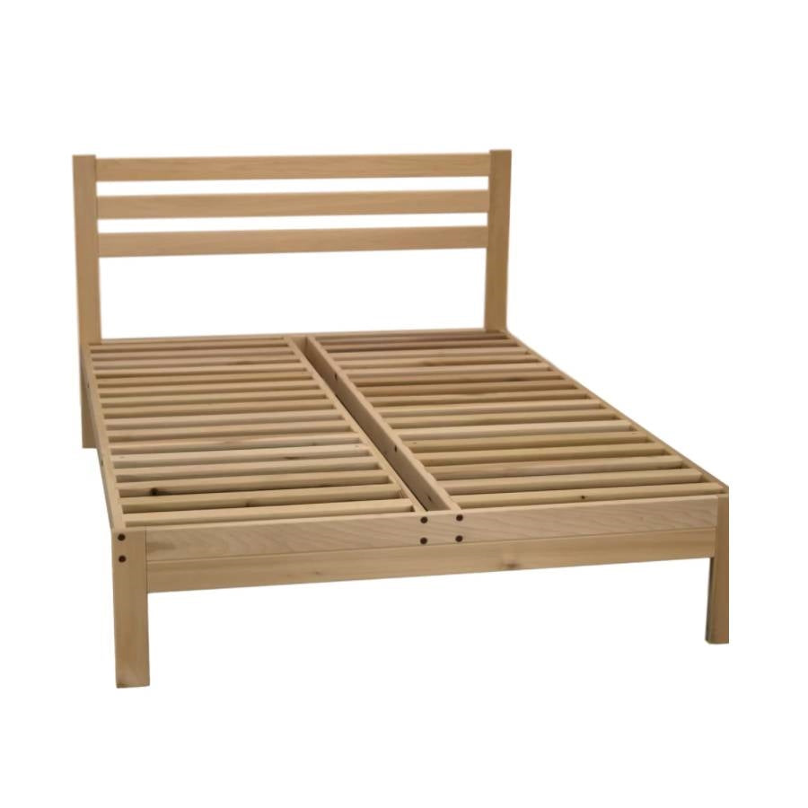 FarmHome Natural Platform Bed in Queen Size - Made in USA — Chic Home-Decor