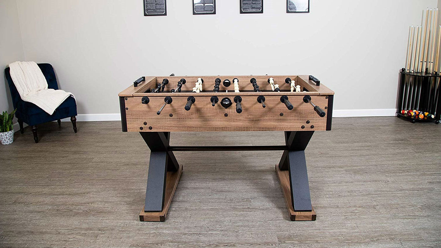 X-pattern 54 Inch Foosball Table