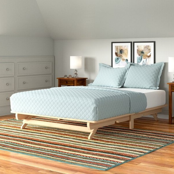 Farmhouse Solid Wood Platform Bed Made in USA – Full