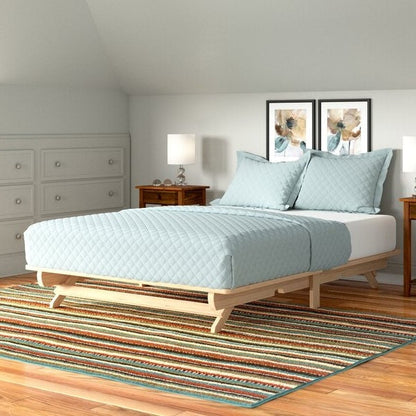 Farmhouse Solid Wood Platform Bed Made in USA – Full