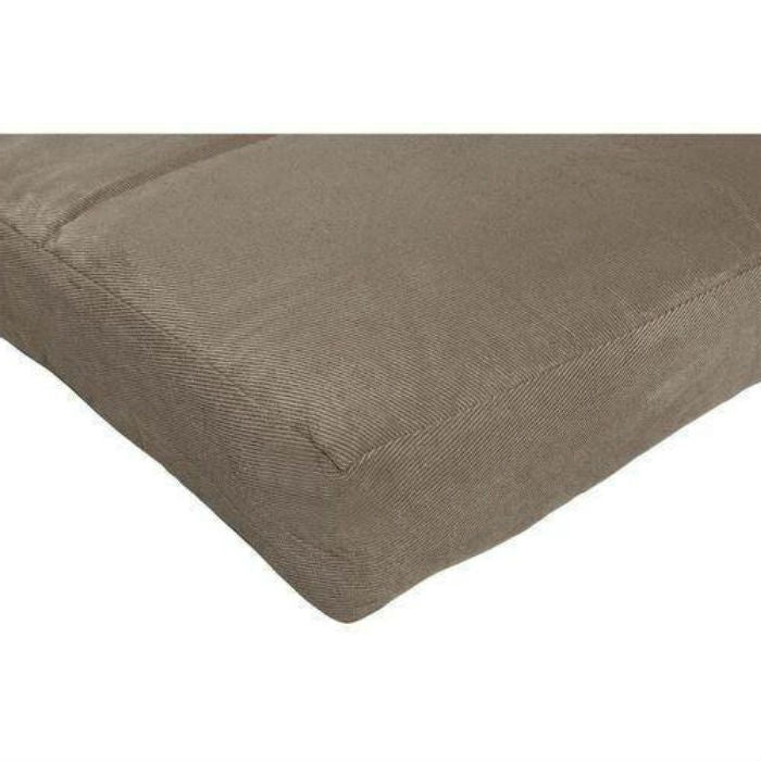 Full size 8-inch Thick Futon Mattress in Khaki Light Brown Color