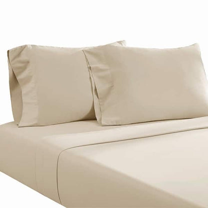 Ivy 4 Piece King Size Cotton Ultra Soft Bed Sheet Set, Prewashed, Dark Blue