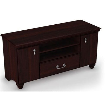 48-inch Eco-Friendly TV Stand in Dark Mahogany