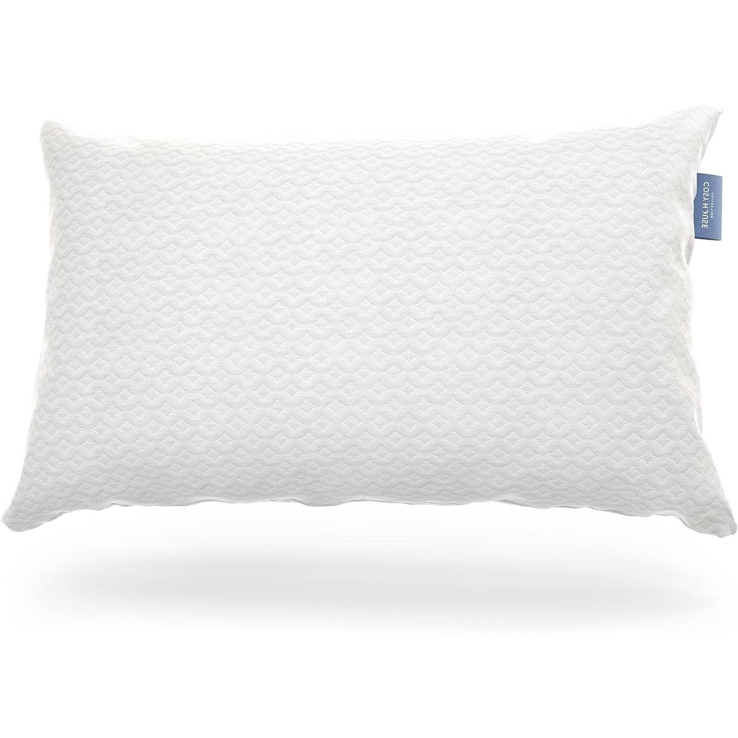 Queen Shredded Memory Foam Pillow with Luxury Soft Cool Bamboo Breathable Cover — Chic Home-Decor