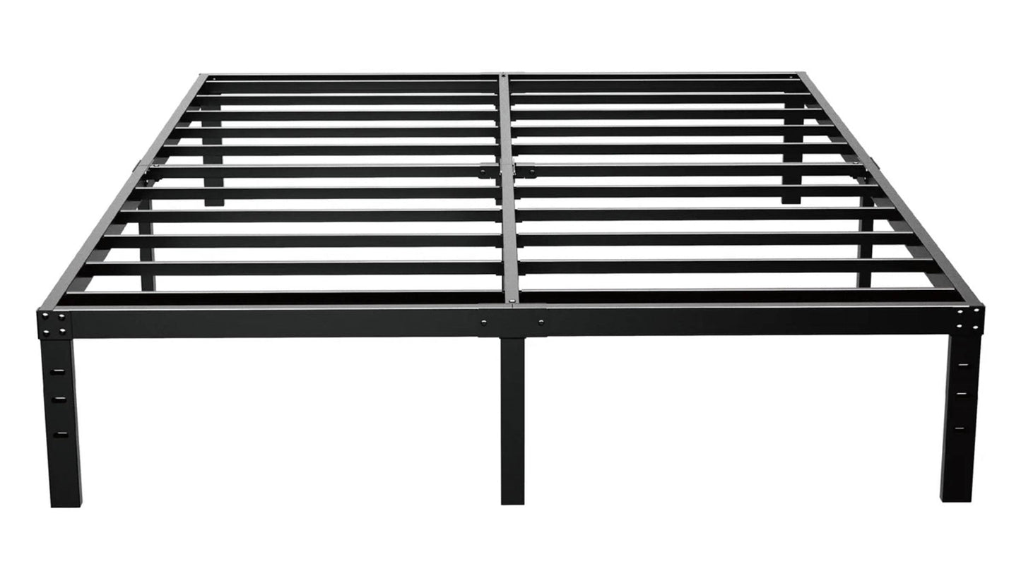 Queen 16-inch Heavy Duty Metal Bed Frame with 3,500 lbs Weight Capacity — Chic Home-Decor