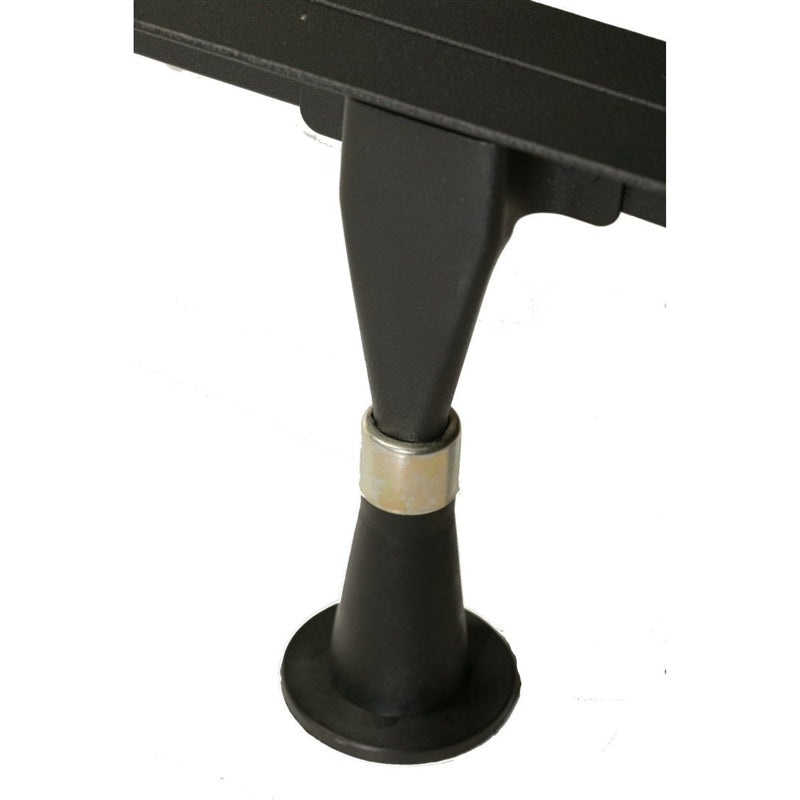 6-Leg Adjustable 2-in-1 Twin / Full Size Metal Bed Frame