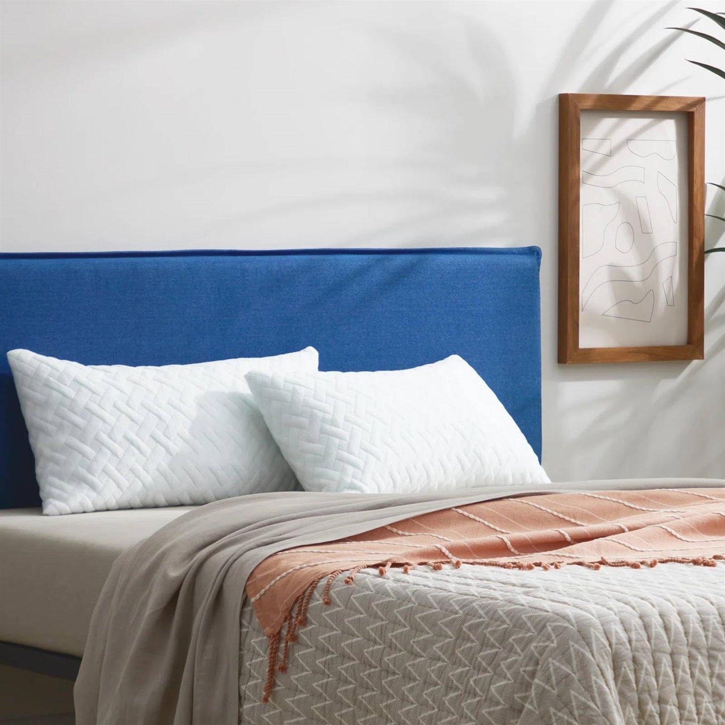 Set of 2 - Shredded Memory Foam Bed Pillows with 2 Pillowcases - Queen size — Chic Home-Decor