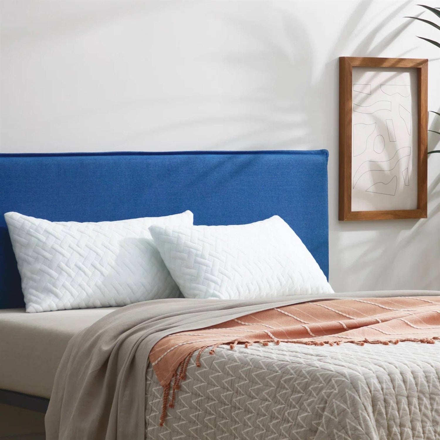 Set of 2 - Shredded Memory Foam Bed Pillows with 2 Pillowcases - Queen size — Chic Home-Decor