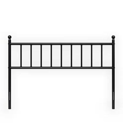 Twin size Modern Farmhouse Style Black Metal Headboard