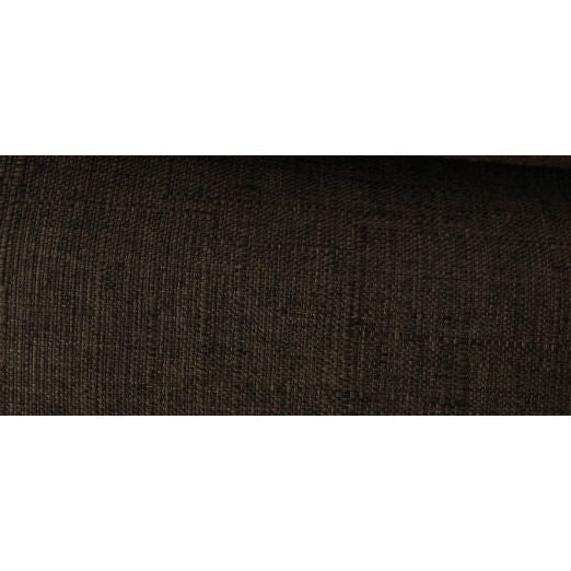Twin size Brown Linen Upholstered Platform Bed with Tufted Headboard