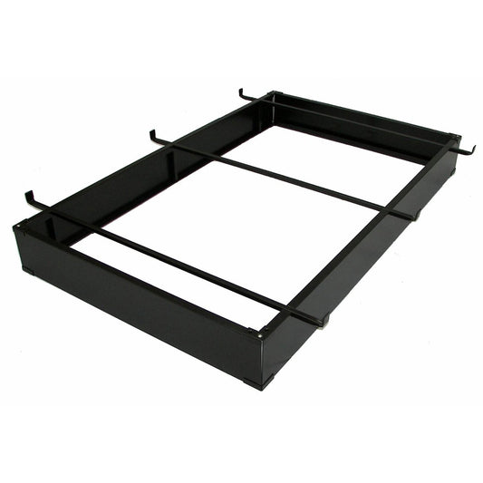 Twin / Twin XL Hotel Style Metal Bed Base Bed Frame in Espresso - 6-inch High — Chic Home-Decor