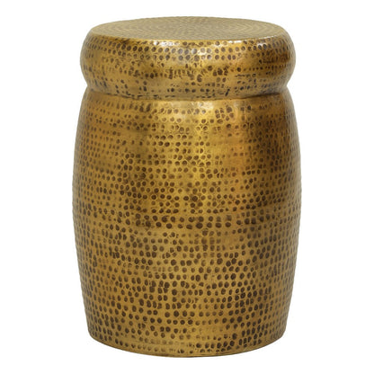 Kvira 21" Round Drum Side End Table