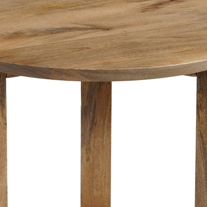 Nina 18.5" Round Handcrafted Side End Table