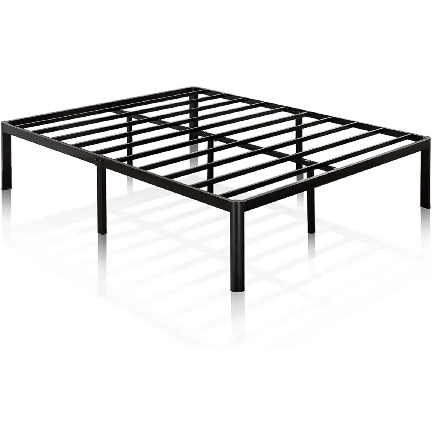 King Metal Platform Bed Frame with Rounded Legs 700 lbs Weight Capacity — Chic Home-Decor