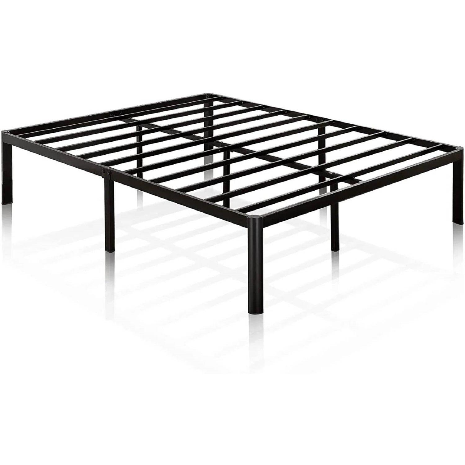 King Metal Platform Bed Frame with Rounded Legs 700 lbs Weight Capacity — Chic Home-Decor