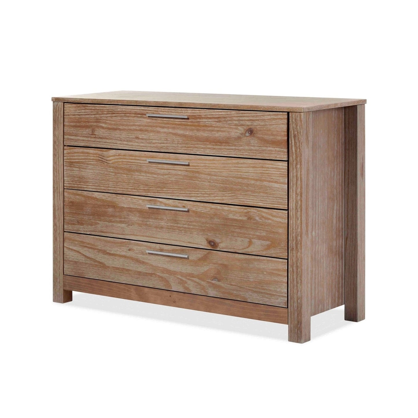 FarmHouse Traditional Rustic Pine 4 Drawer Dresser