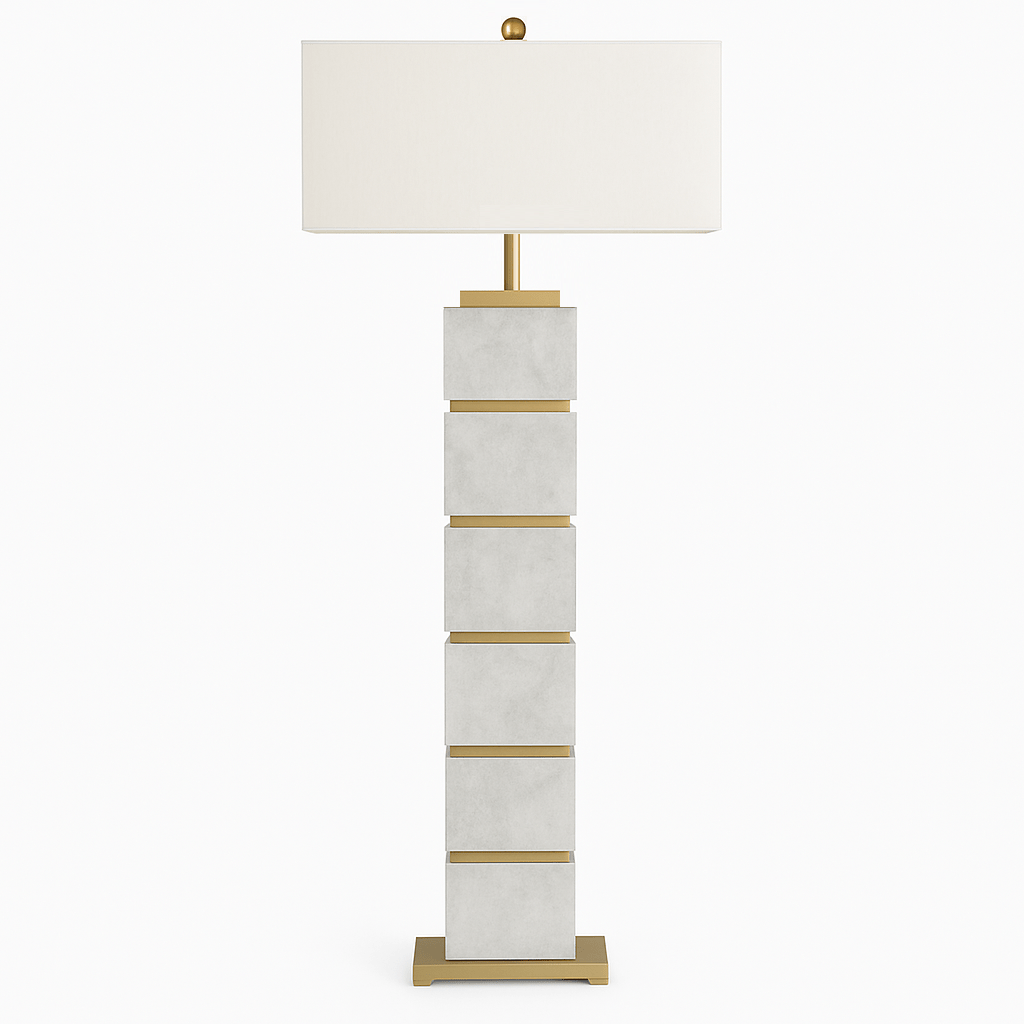 White Amira Table Lamps