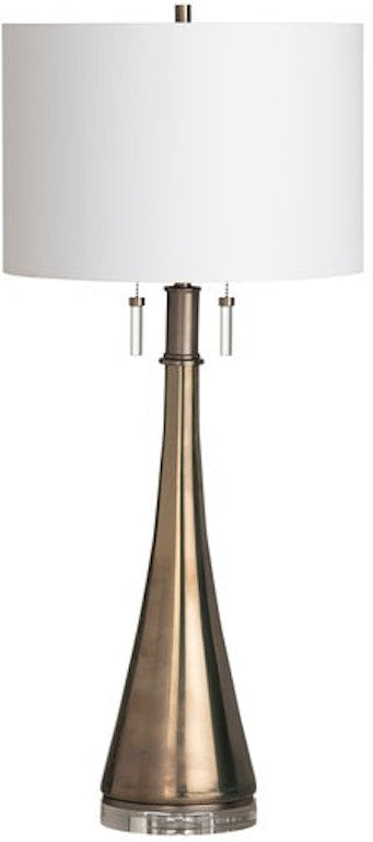 Lira Twin Pull Chain Table Lamp