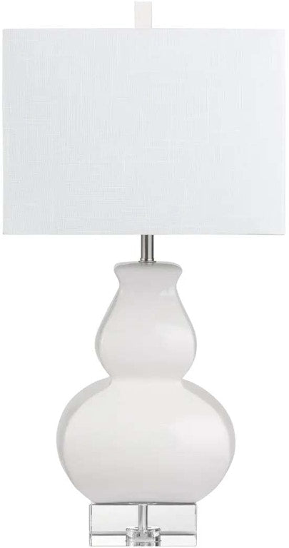 White Serafina Table Lamp