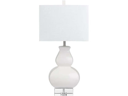 White Serafina Table Lamp
