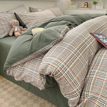 Muted Green Duvet Cover