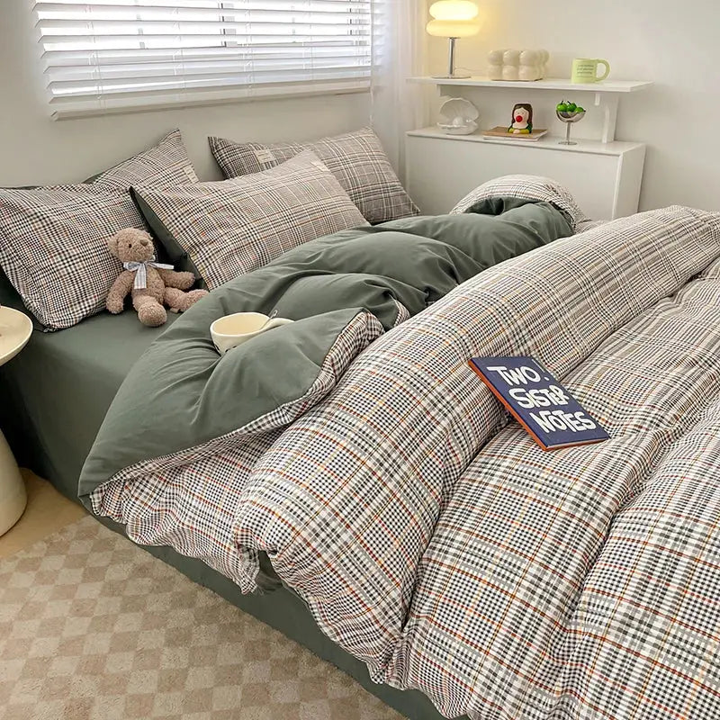 Muted Green Duvet Cover