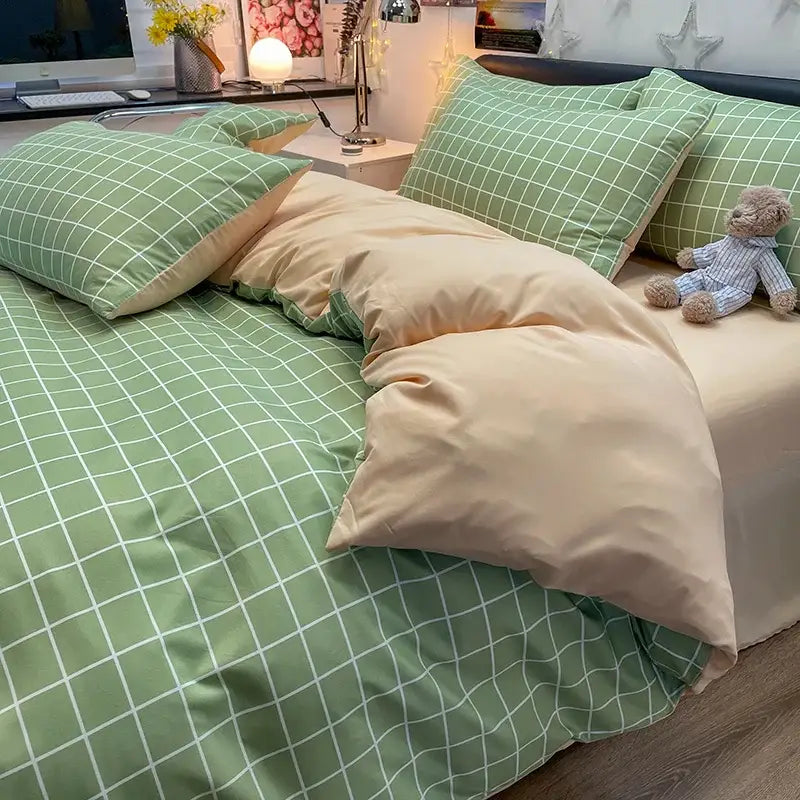 Muted Green Duvet Cover