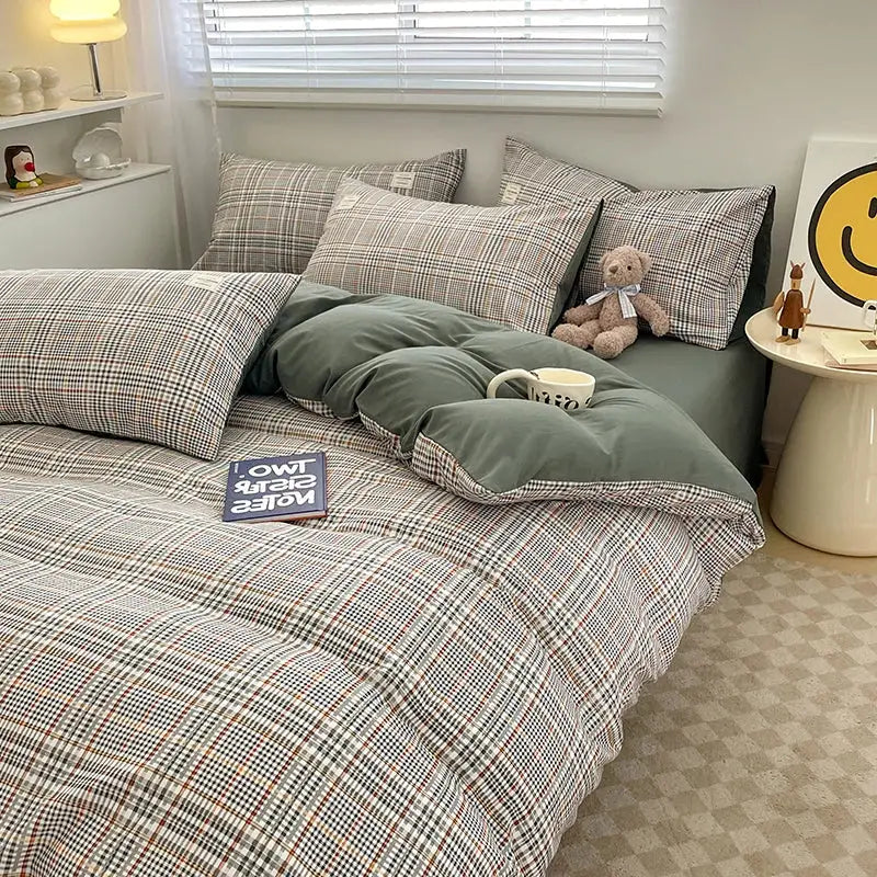 Muted Green Duvet Cover