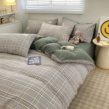 Muted Green Duvet Cover