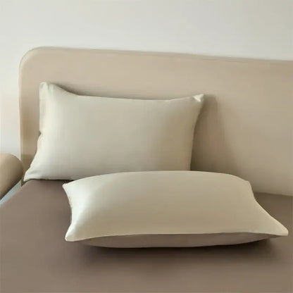 Beige Lyocell Duvet Cover