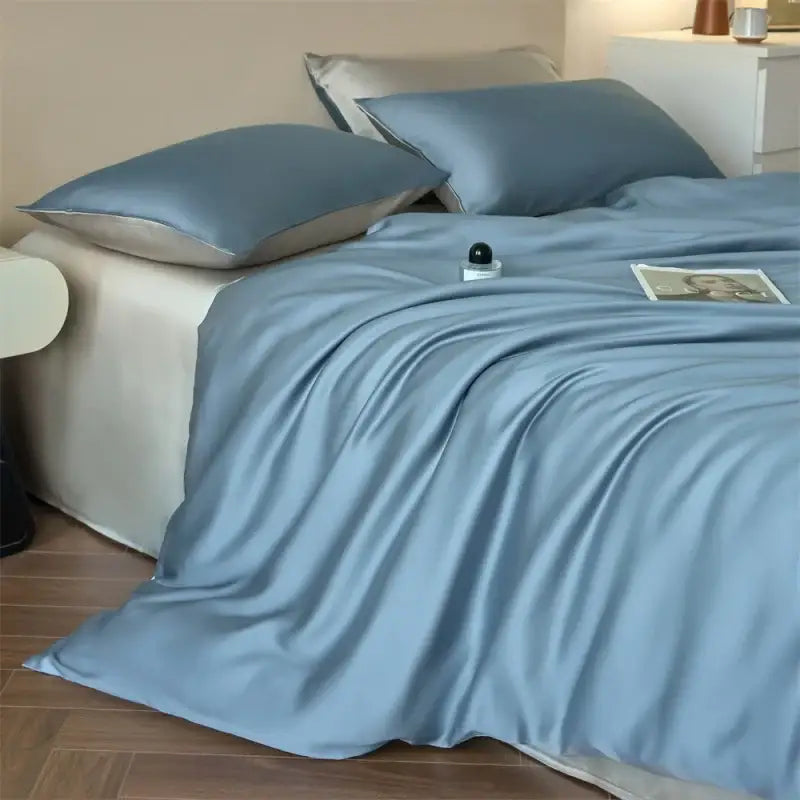 Beige Lyocell Duvet Cover
