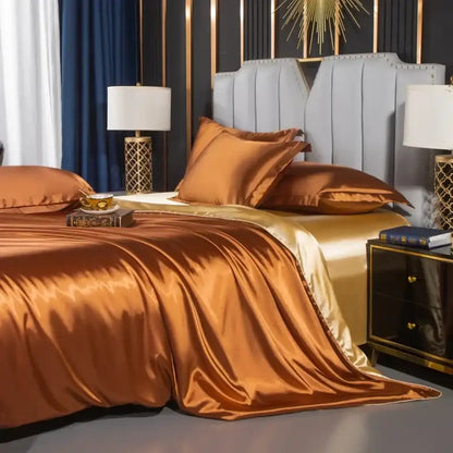 Taro Satin Duvet Set
