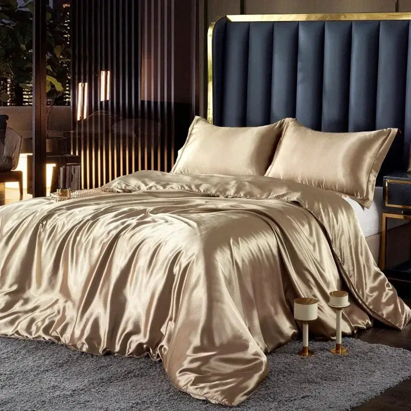 Taro Satin Duvet Set
