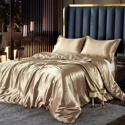 Taro Satin Duvet Set