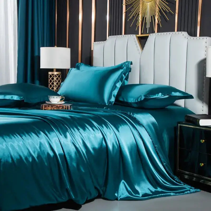 Taro Satin Duvet Set