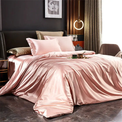 Crystal Purple Duvet Set