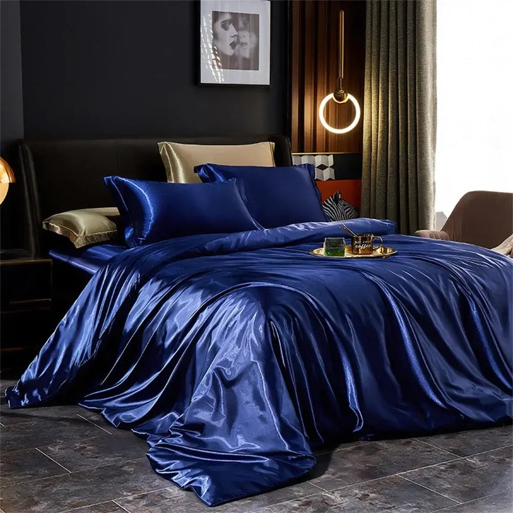 Crystal Purple Duvet Set